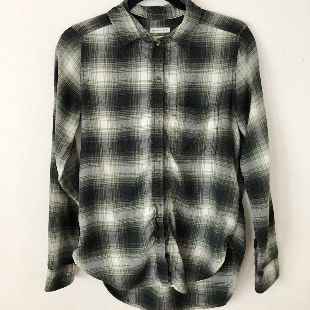 American Eagle Boyfriend flannel